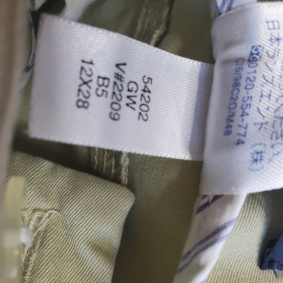 Lands End Womens 12 P khaki pants - Picture 4 of 10